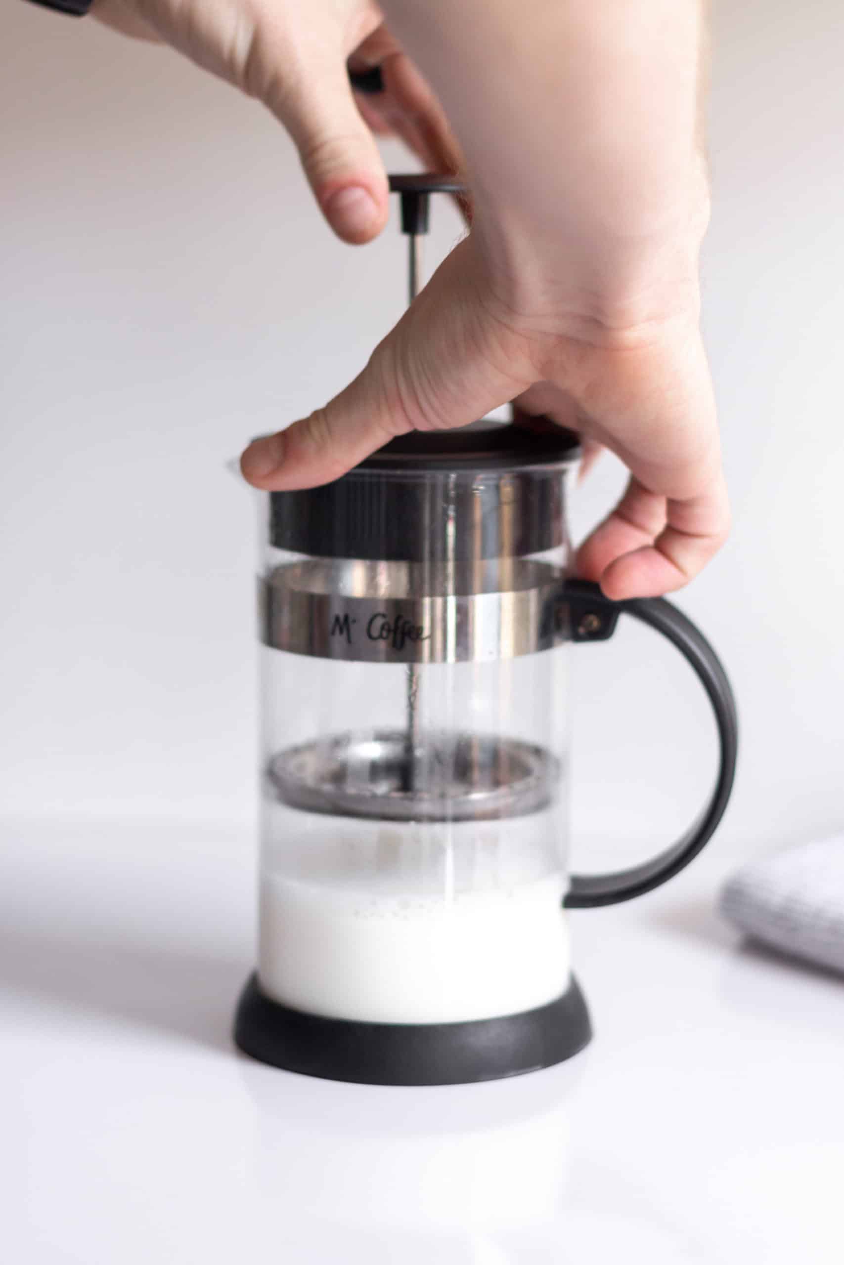 How to Froth Milk With a Coffee Press